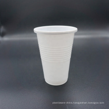 Odm 12Oz/360Ml Food Grade Round Shape White Pp Restaurant Plastic Water Cup Manufacturer